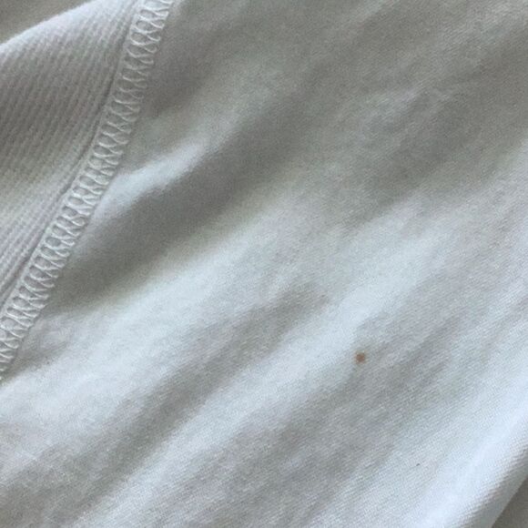 Zenergy by Chico’s Jacket Size Large Mandie Mixed Fabric Collarless Zipper Front - Picture 13 of 13